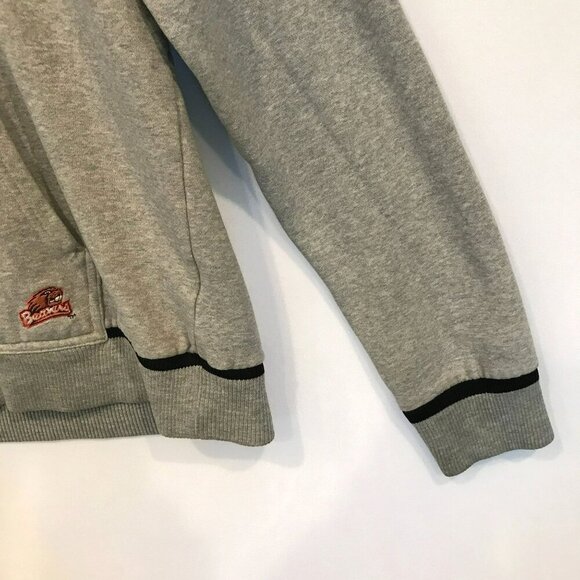 Nike Youth Sweatshirt Oregon State Beavers Hooded Sz XL in Gray Embroidered Logo - Picture 4 of 16
